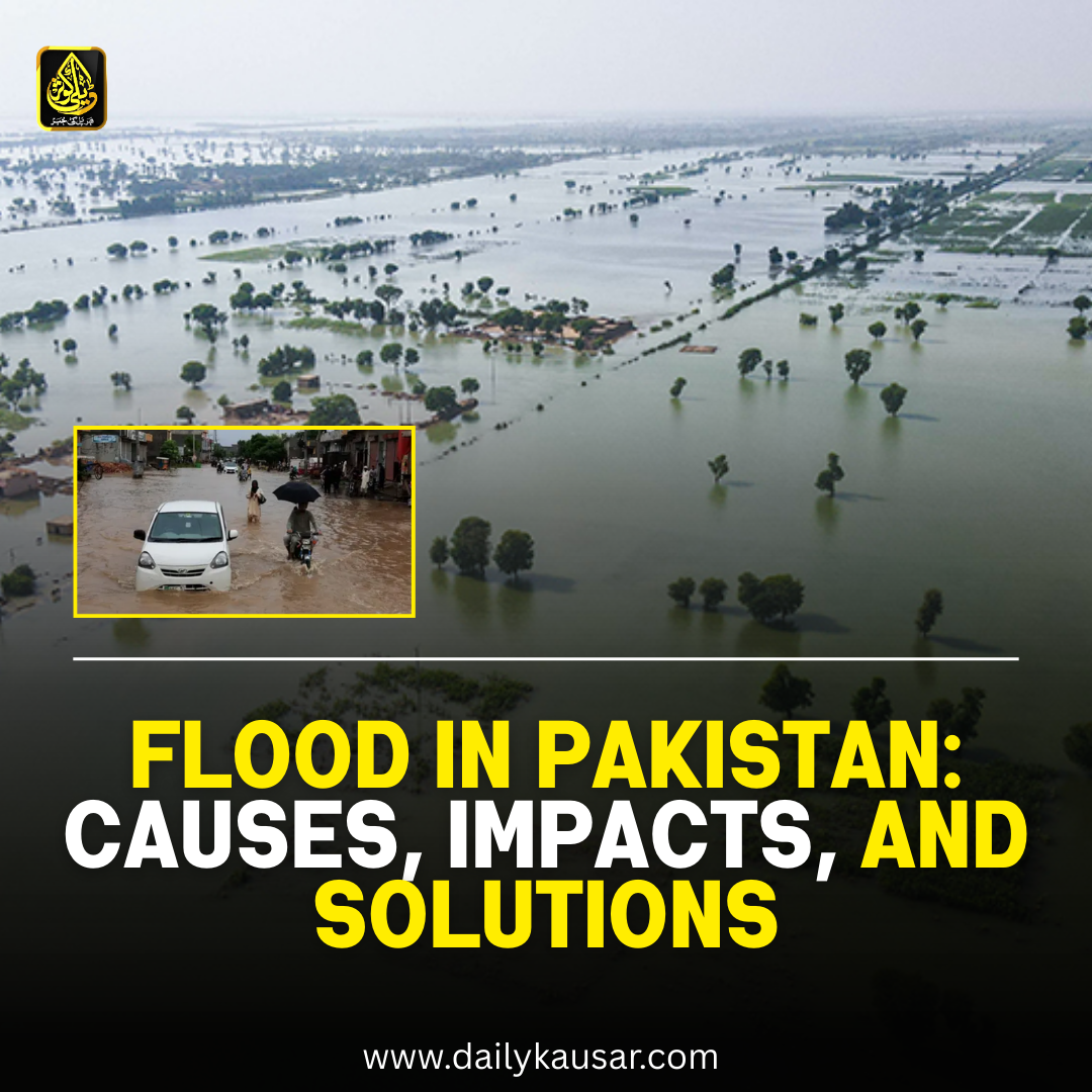 Flood in Pakistan: Causes, Impacts, and Solutions