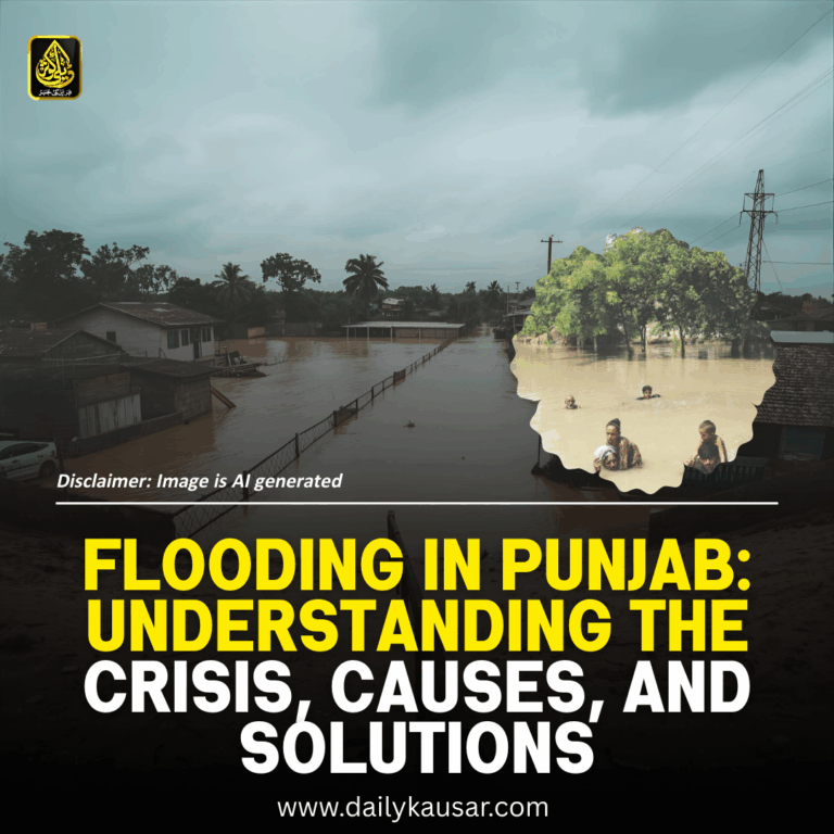 Flooding in Punjab Understanding the Crisis, Causes, and Solutions