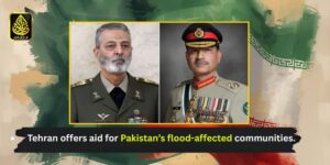 Tehran offers aid for Pakistan’s flood-affected communities.