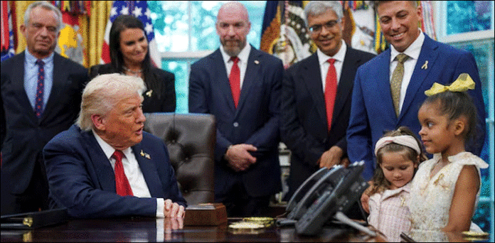 Trump Signs Executive Order to Boost Childhood Cancer Research with AI