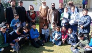 Special Education Complex Gilgit Distributes Sweaters and Books